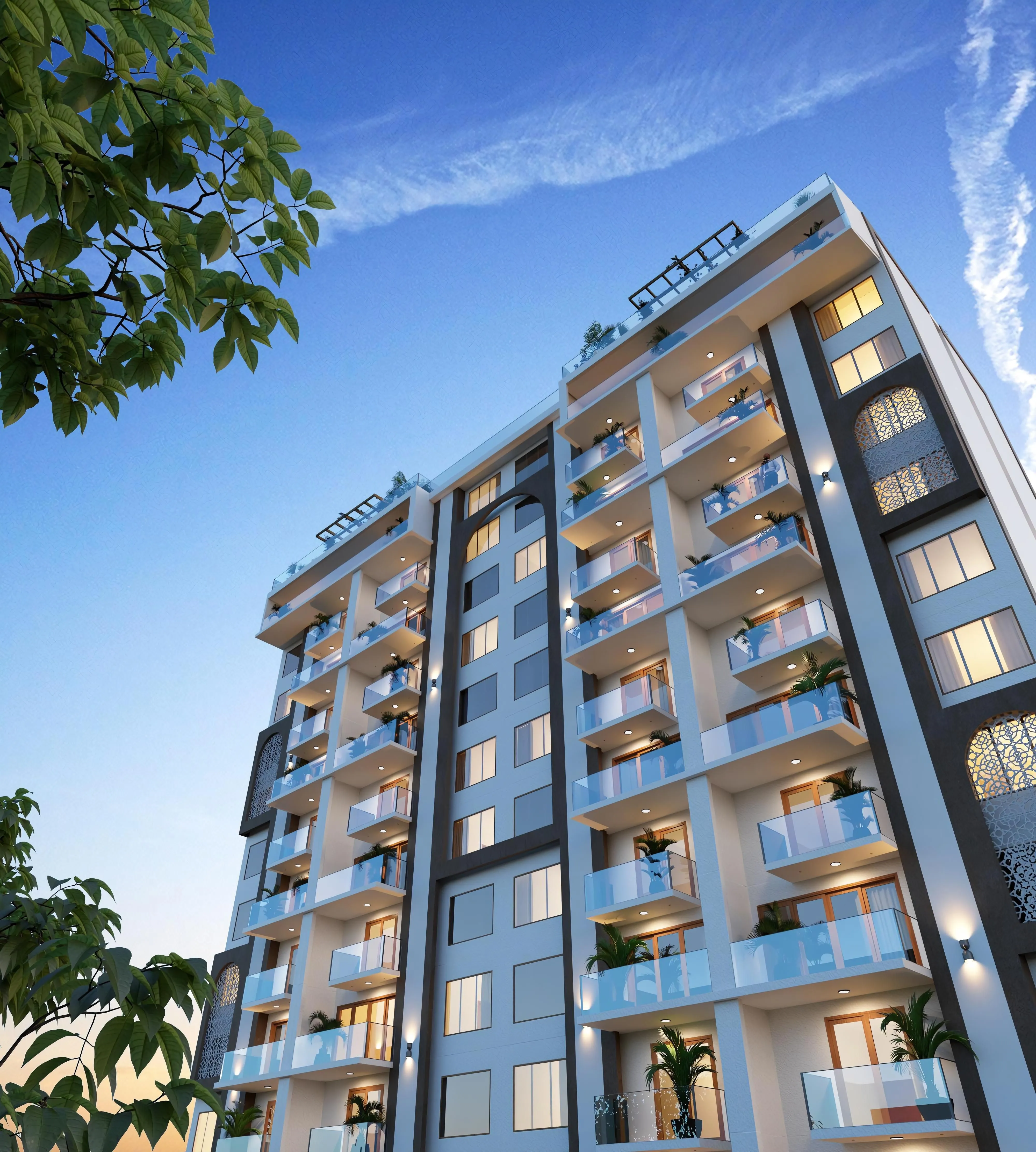 Lulu Residency - Aerial View